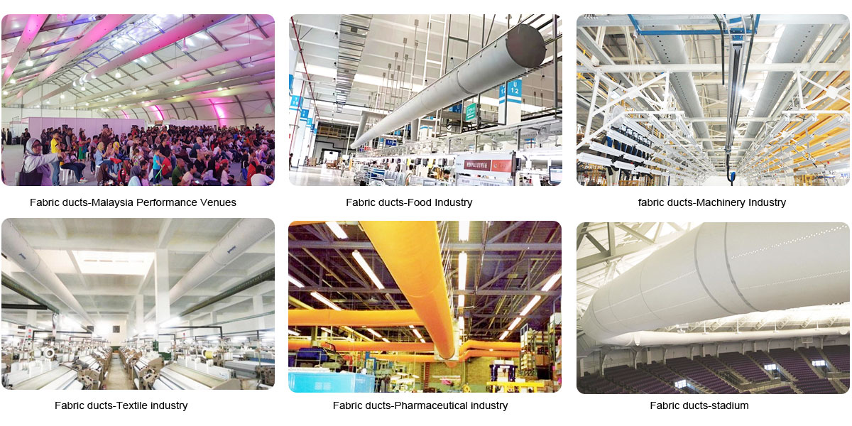 Universal Type Fabric Air Duct JVTIADUCT